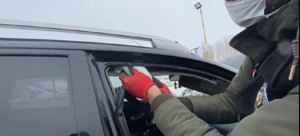Baldızının otomobiliyle uyuşturucu taşıdı