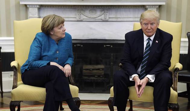 Merkel, Trump'a gönderme yaptı!
