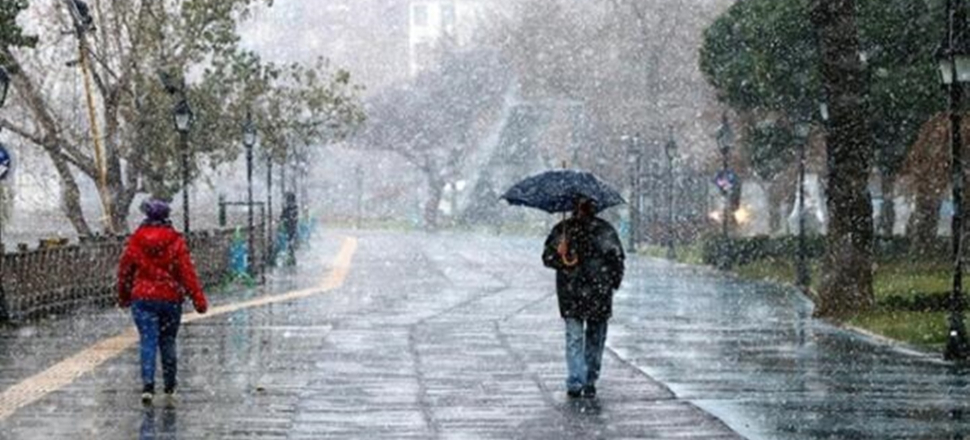 Meteoroloji'den sağanak yağış ve kar uyarısı
