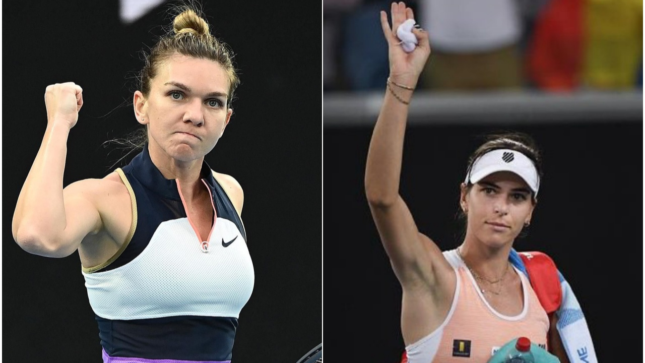 Simona Halep'ten Tomljanovic karşısında müthiş geri dönüş
