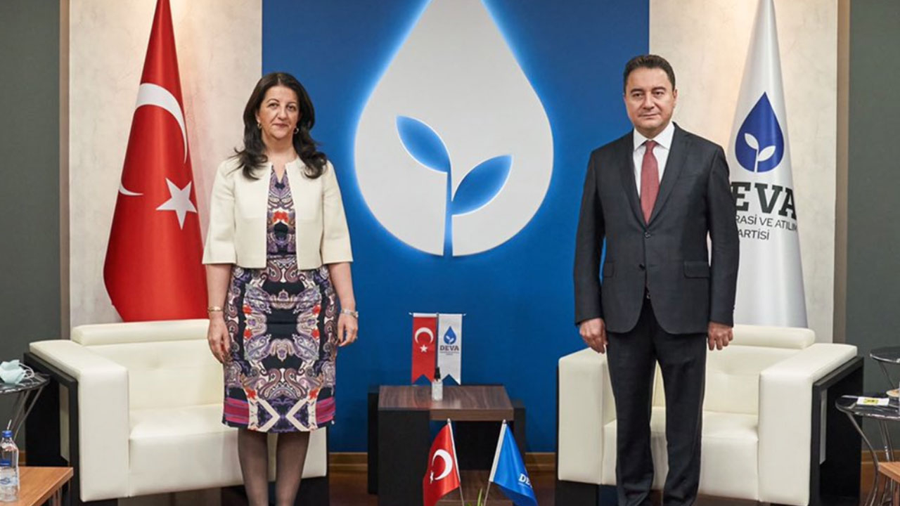 HDP'den bir ziyaret de DEVA Partisi'ne