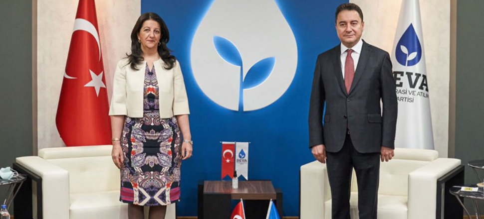 HDP'den bir ziyaret de DEVA Partisi'ne