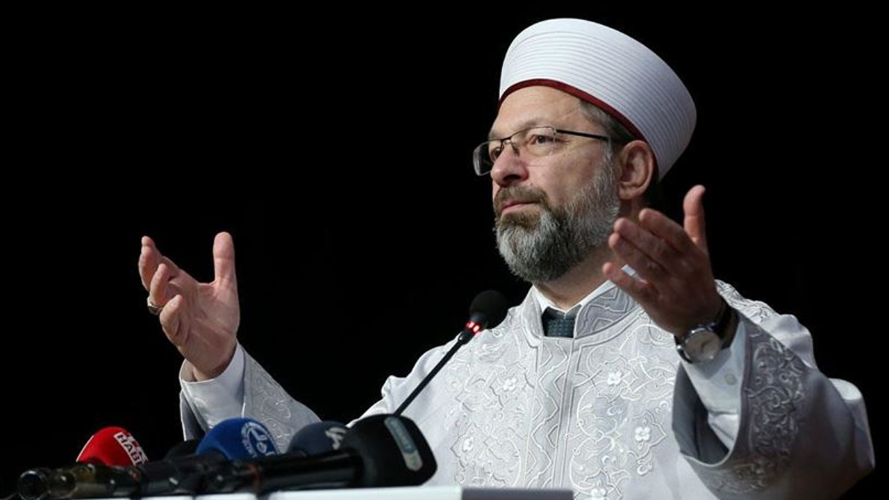 Diyanet İşleri Başkanı Erbaş’tan 'üç aylar' mesajı