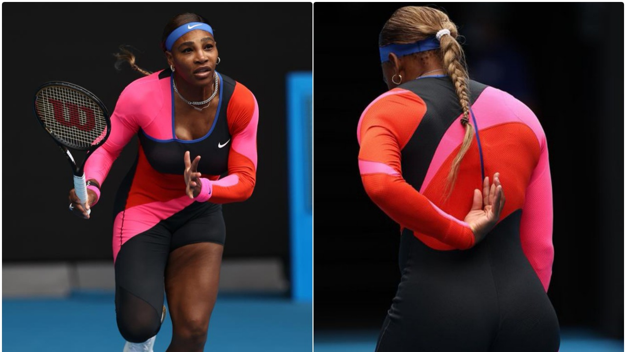 Serena Williams Avustralya Açık'ta kim olduğunu hatırlatı
