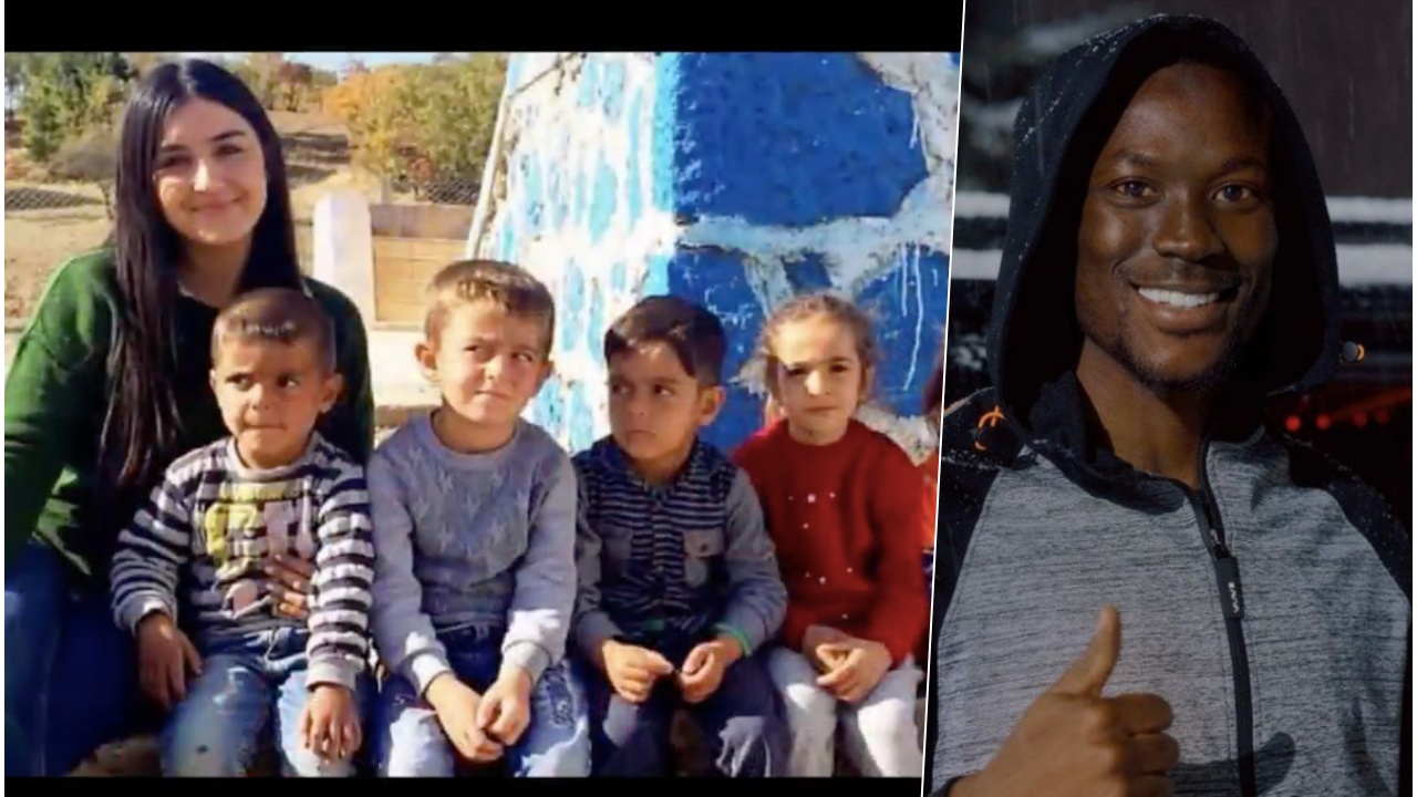 Mame Thiam Diyarbakır'da bir köy okulunu yeniletti
