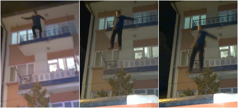 Annesiyle tartışıp 3'üncü kattan atladı