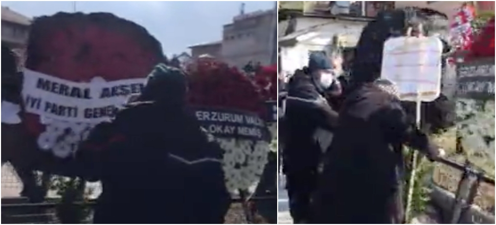 Şehit cenazesinde Meral Akşener'e öfke!
