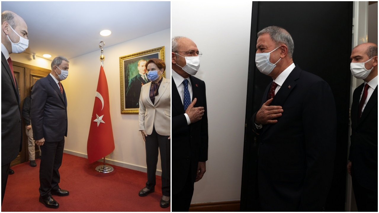 Akar ve Soylu'dan siyasi partilere 'Gara' ziyareti