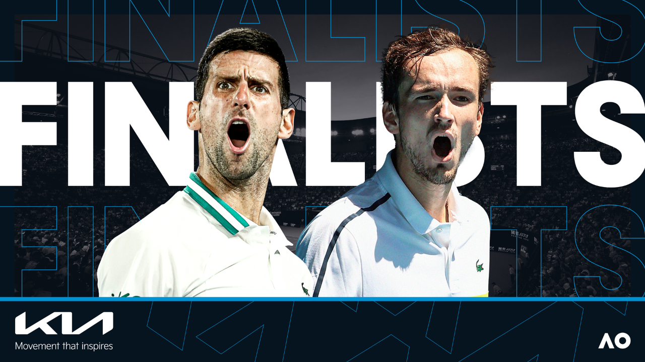 Avustralya Açık'ta finalin adı: Djokovic-Medvedev