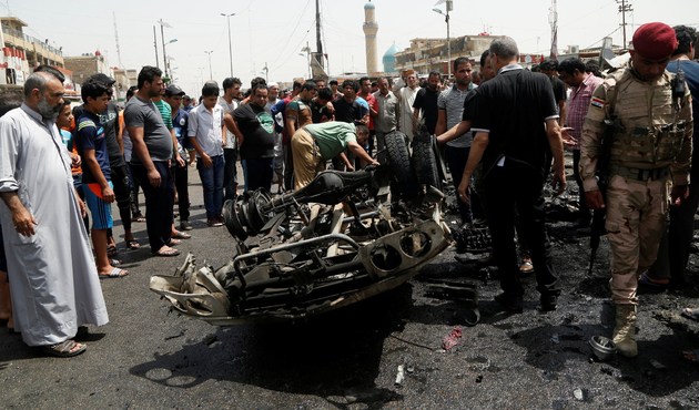 Bağdat'ta bomba yüklü araçla saldırı: 23 ölü, 45 yaralı
