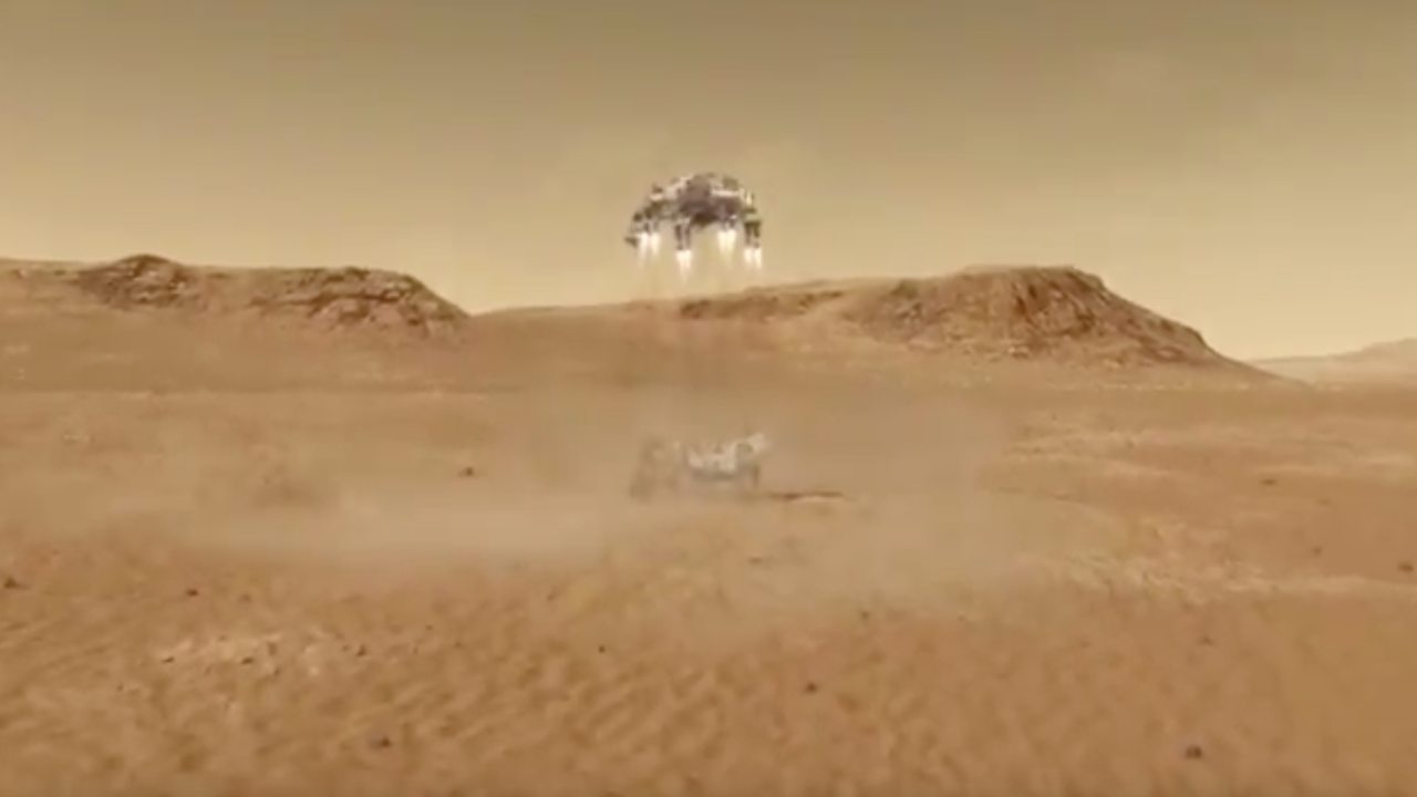 Perseverance Mars’a böyle indi