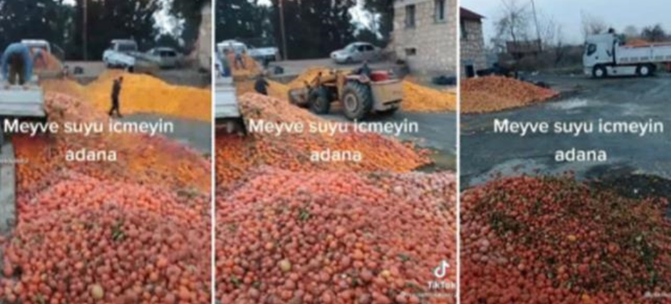 Çürümüş portakallar meyve suyu olacak!