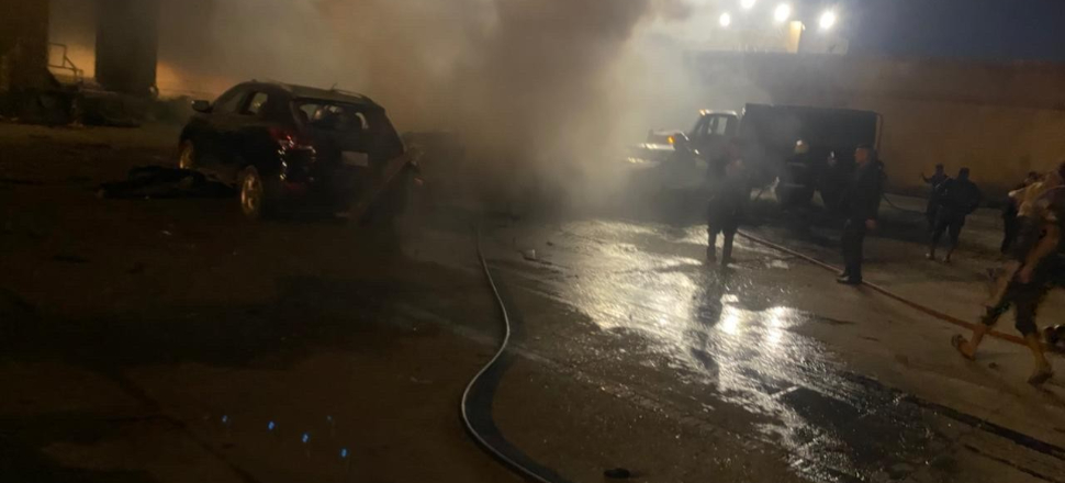 Bağdat'ta ABD Büyükelçiliği'nin bulunduğu bölgeye saldırı
