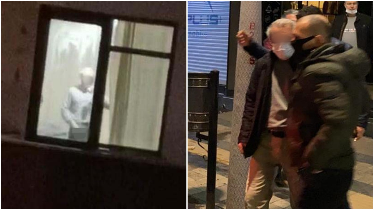 Komşu kadına bakıp kendini tatmin ediyordu