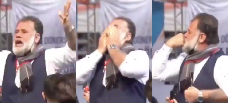 AK Parti kongresinde ilginç görüntüler