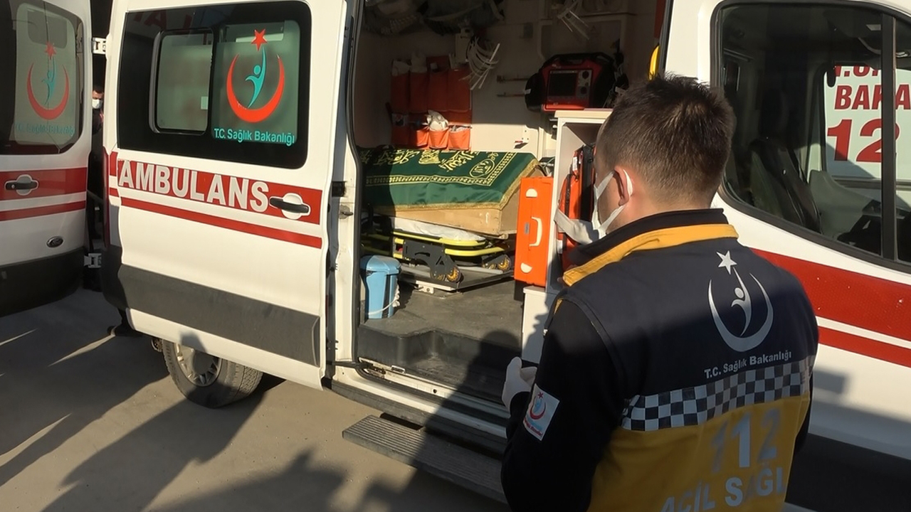 Ambulans sürücüsü koronavirüsten öldü
