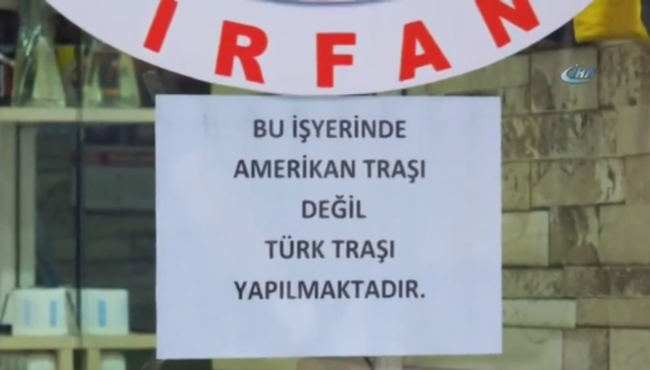 ABD'yi "Amerikan Tıraşı" Yapmayarak protesto eden berber...