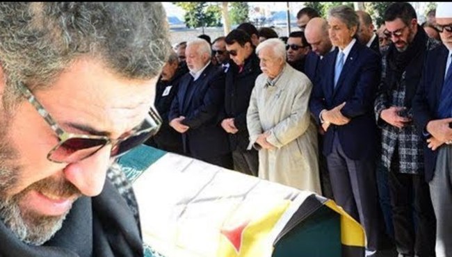 Hakan Altun babasının cenazesinde fenalaştı..!