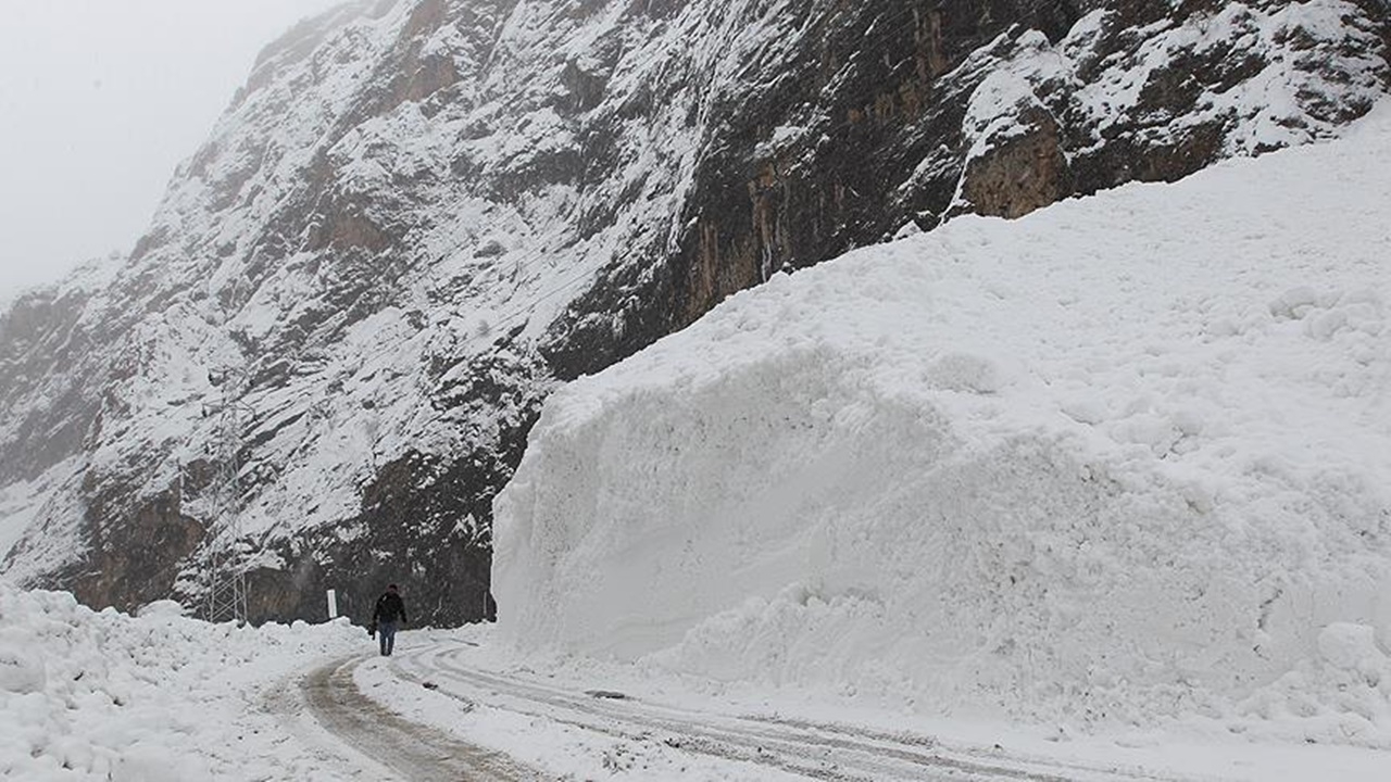 Meteoroloji uyardı: Çığ riski var