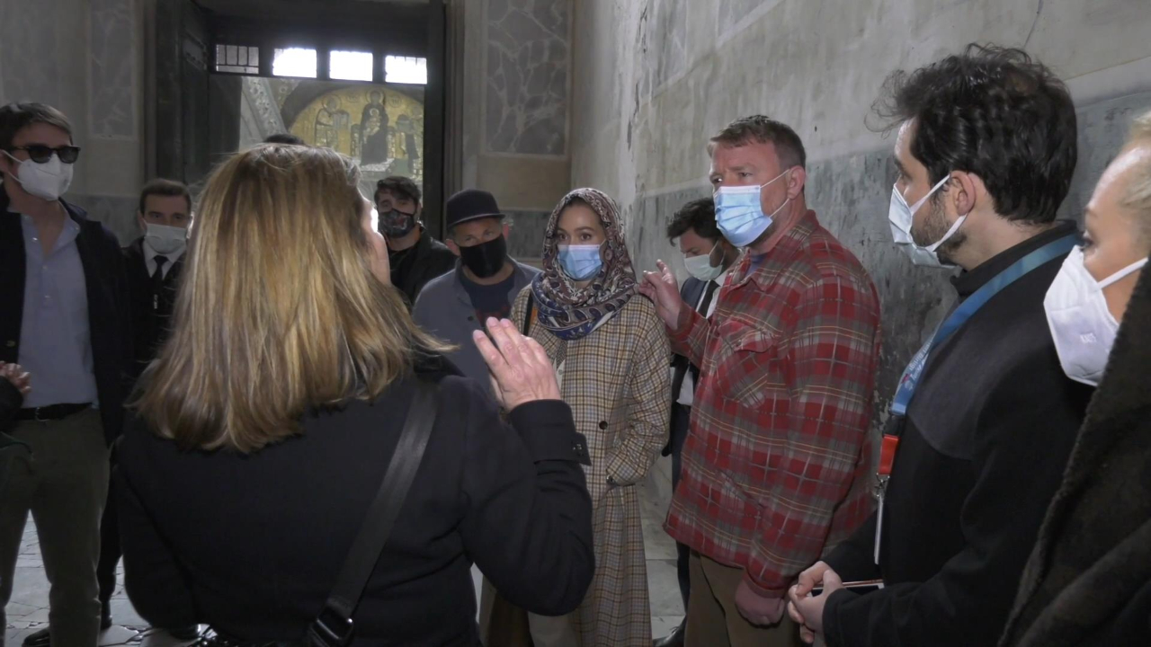 Guy Ritchie'den Ayasofya Camii ve Topkapı Sarayı'na ziyaret