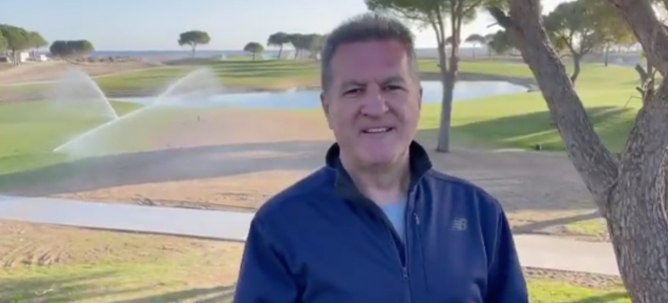 Mustafa Sarıgül'den golf sahası önünde tarım mesajı