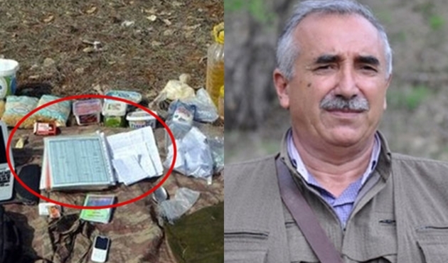 Murat Karayılan'ın sağ kolu öldürüldü!Teröristin randevu defteri ortaya çıktı