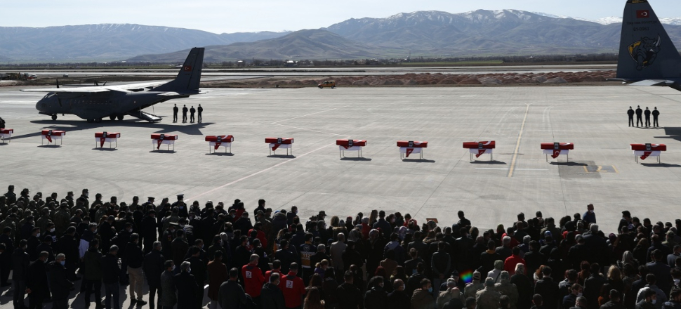 11 vatan evladı Elazığ'dan uğurlandı