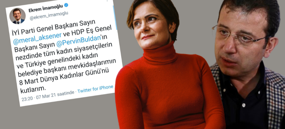 Ekrem İmamoğlu'nun mesajındaki isimler tepki çekti! Ya olmayanlar...