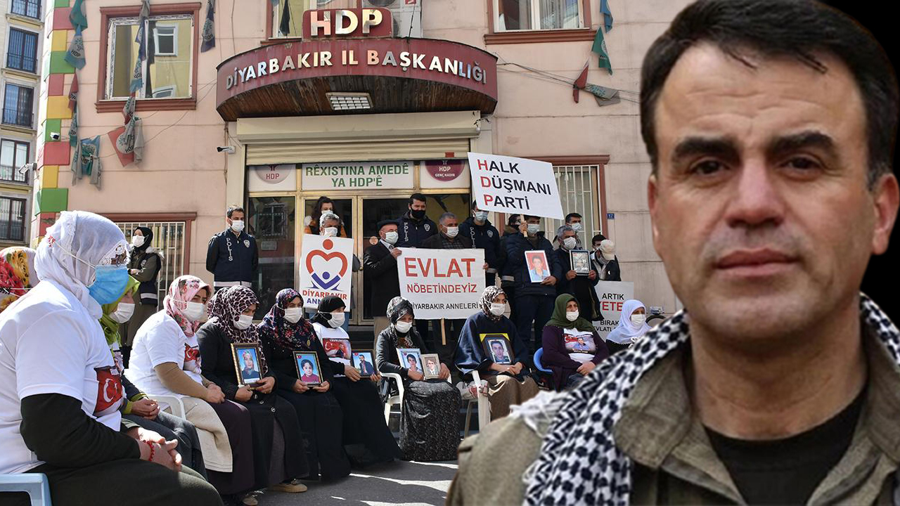 Terörist Nurettin Demirtaş evlat nöbetindeki aileleri dağa çağırdı