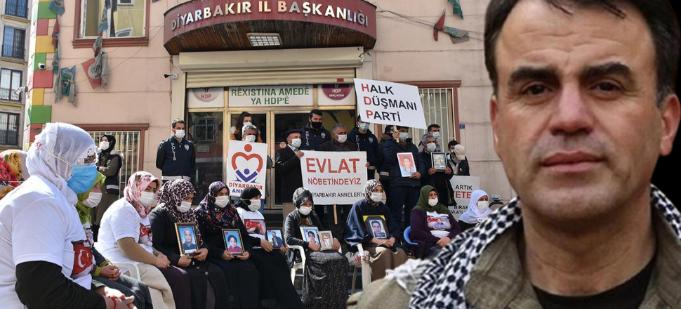 Terörist Nurettin Demirtaş evlat nöbetindeki aileleri dağa çağırdı