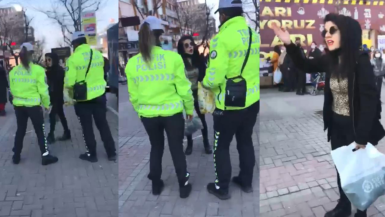 'Açık havada maske takmak zorunlu değil' diyen kadına, 3 bin 150 TL ceza