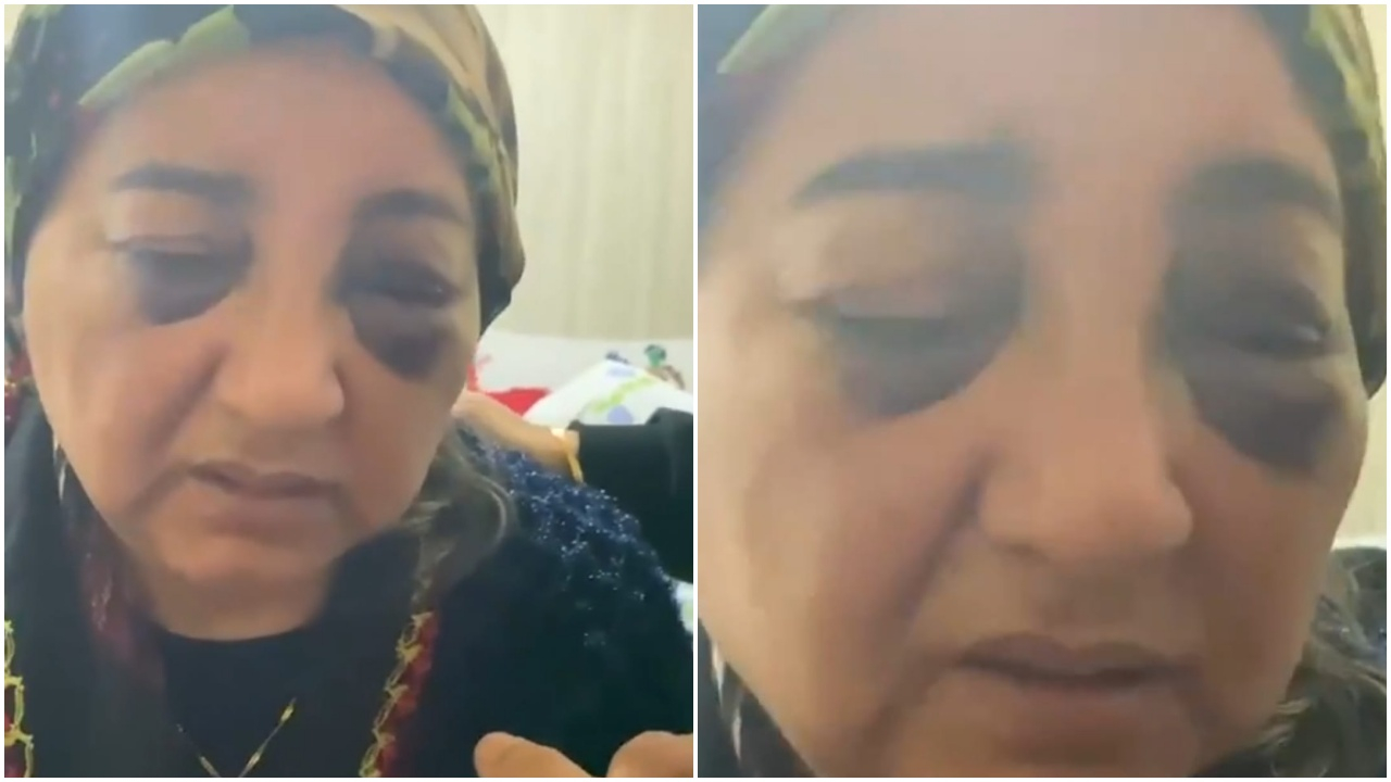 Eşini saatlerce dövüp aç bıraktı