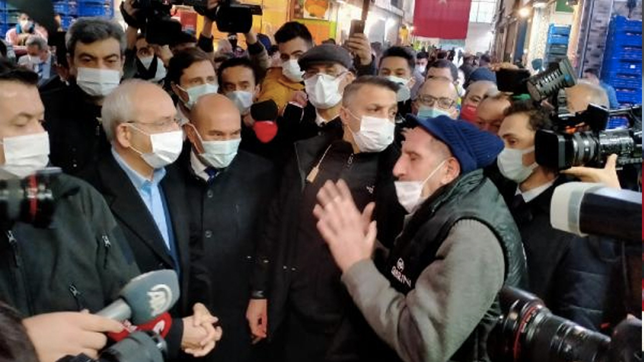 Kılıçdaroğlu'na İzmir'de bozuk yol tepkisi
