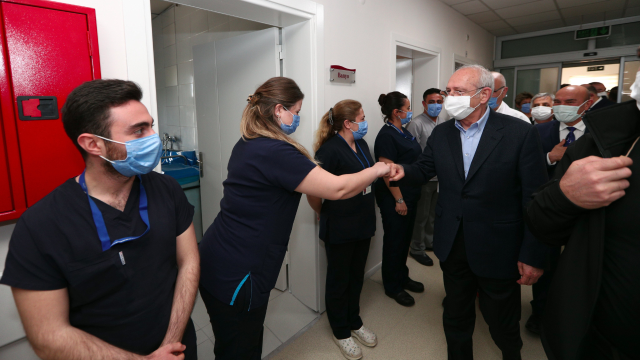 Kılıçdaroğlu'nun ilginç 'Korona Kahramanları' ziyareti