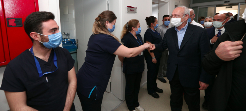 Kılıçdaroğlu'nun ilginç 'Korona Kahramanları' ziyareti