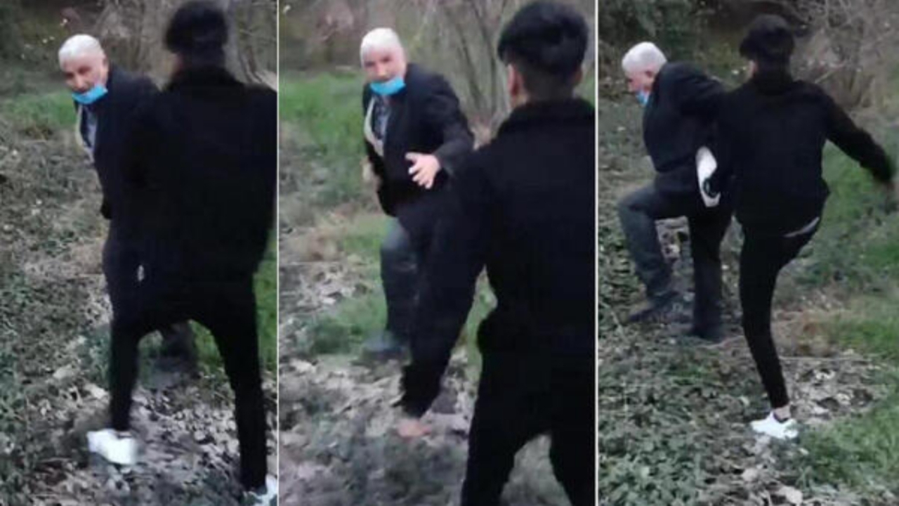 Ormana götürdüğü köpeğe tecavüz etti!