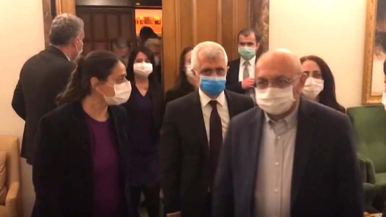 Gergerlioğlu ve HDP'liler Genel Kurul'dan ayrıldı