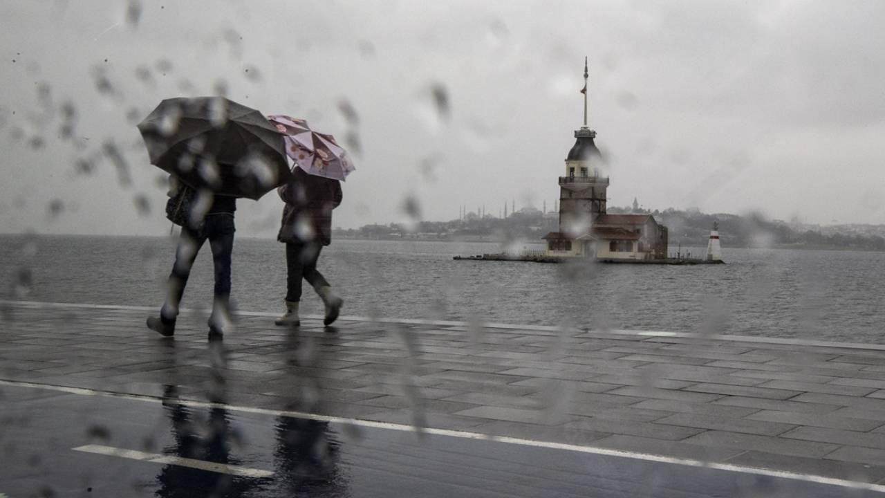 Bir hafta boyunca İstanbul'da yağış var