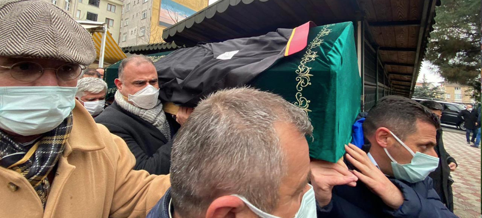 Talihsiz avukat için cenaze töreni