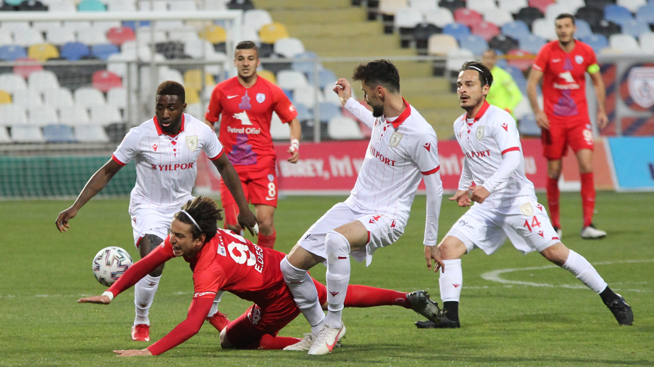 Altınordu - Samsunspor maçında kazanan çıkmadı