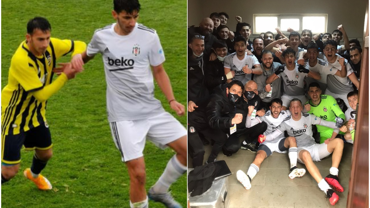 Beşiktaş U19 takımı Fenerbahçe'yi deplasmanda yendi