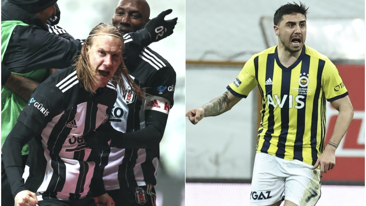 Beşiktaş - Fenerbahçe derbisi 1-1 sona erdi
