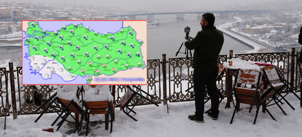 İstanbul'a kar geri geliyor