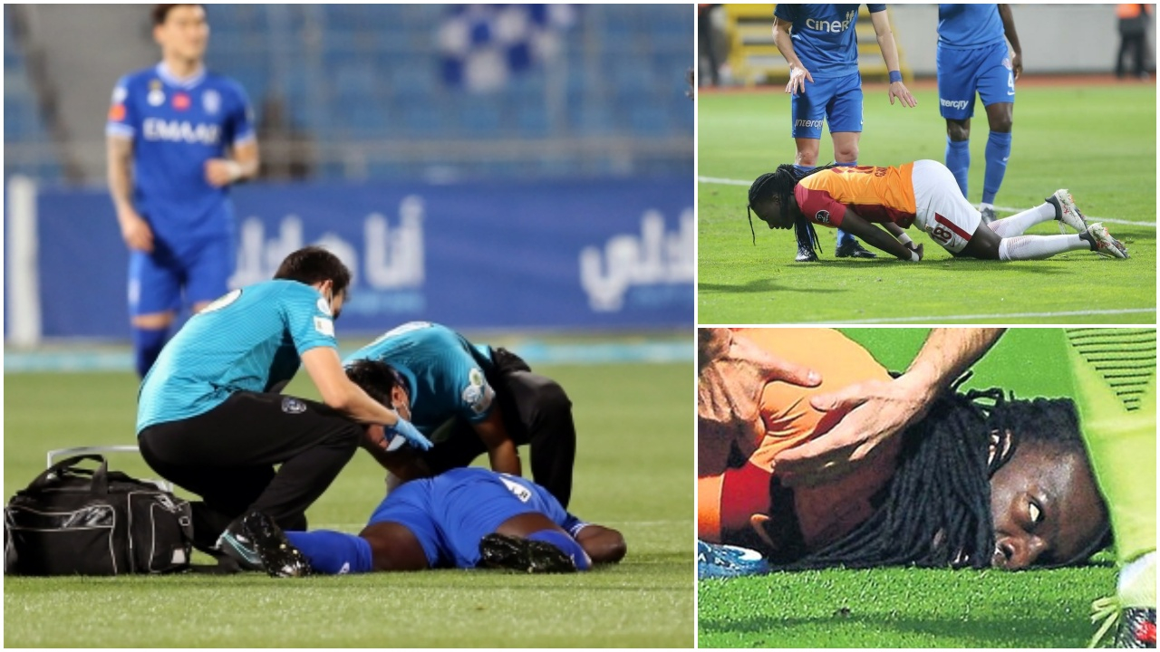 Bafetimbi Gomis sahada baygınlık geçirdi