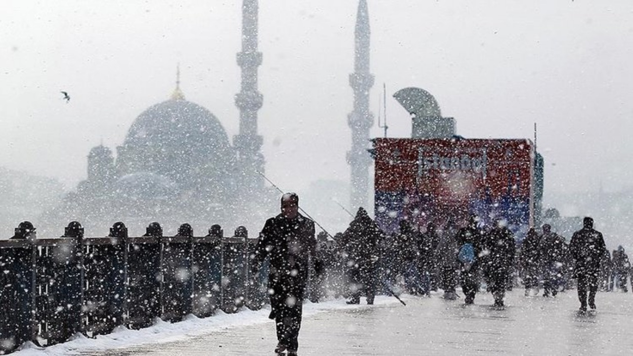İstanbul'a Sibirya soğukları ve kar geliyor
