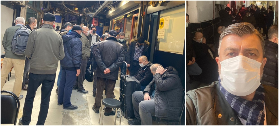 Doları olan bozdurma sırasında!