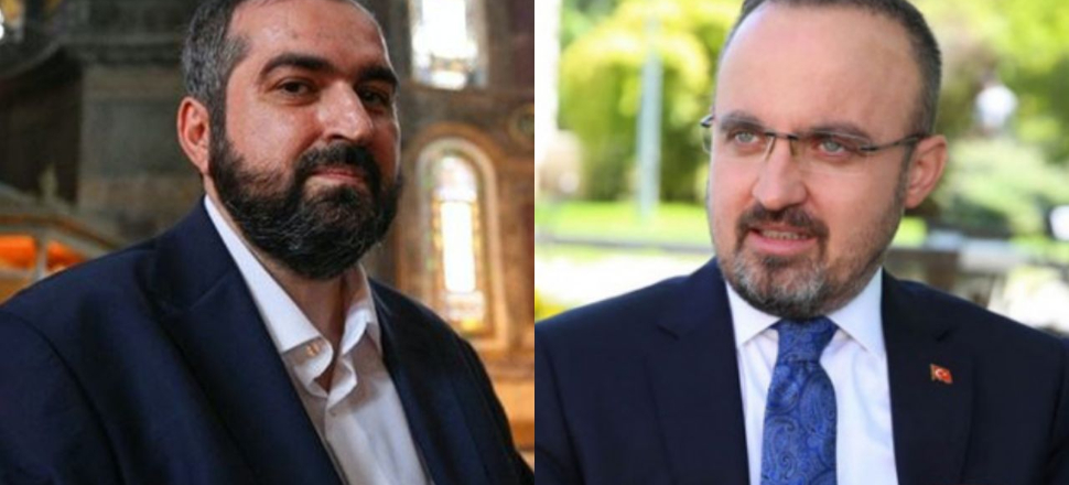 AK Parti'den Ayasofya imamına: Siyaset yapma!