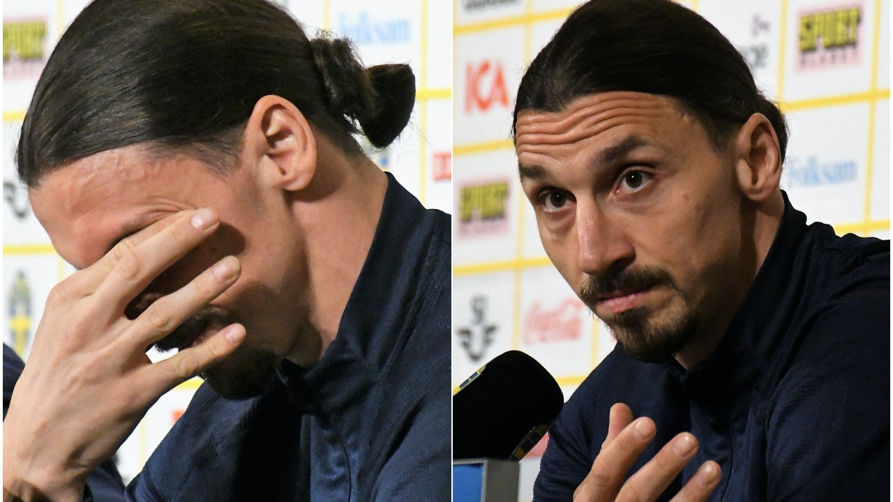 Zlatan Ibrahimovic'in gözyaşları