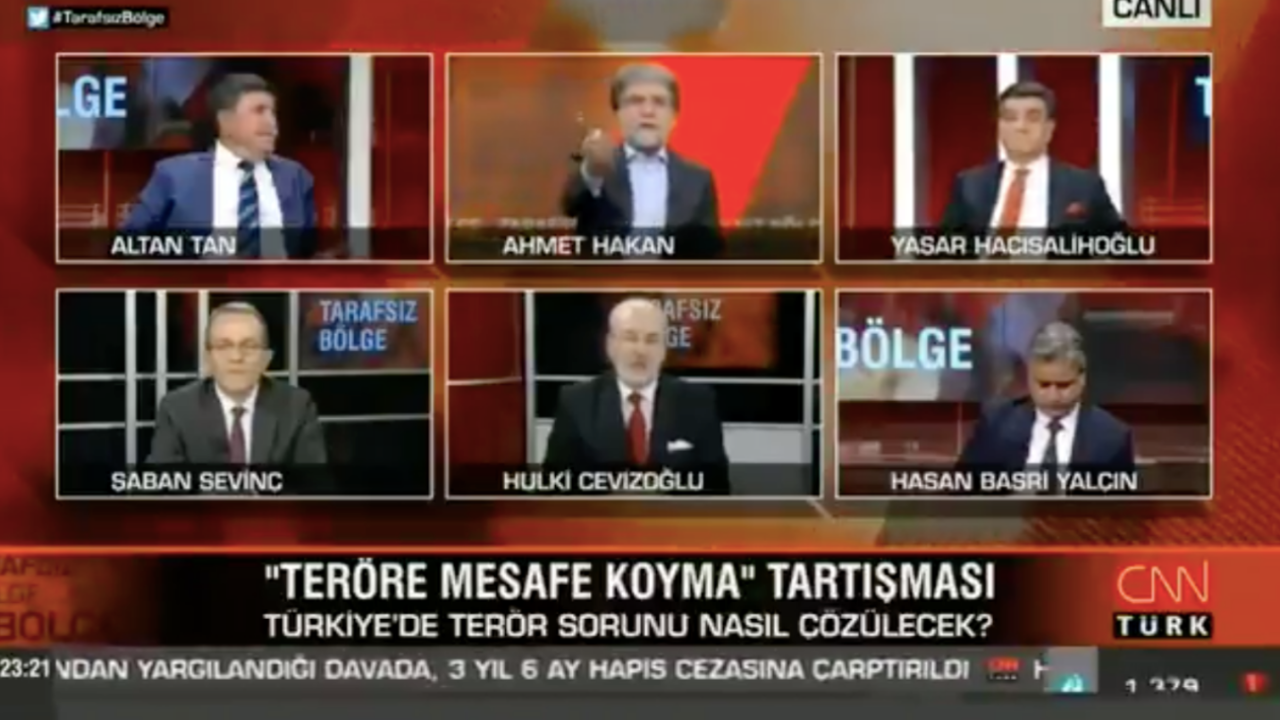 CNN Türk'te 'PKK propagandası' kavgası