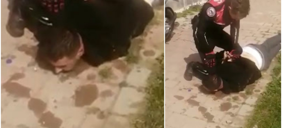Gözaltına alınınca 'Aşkım ara' diye seslendi